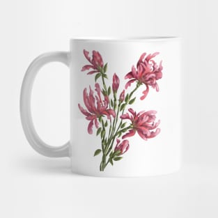 Pink Fantasy Flowers Mug